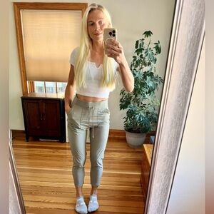 Nike dryfit lux pants green